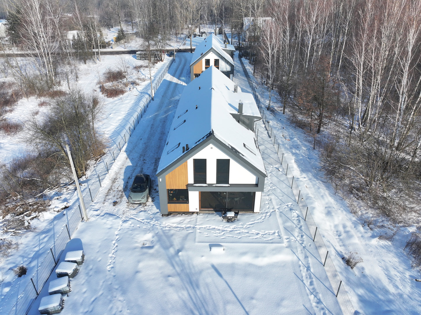 Widok inwestycji od strony ulicy